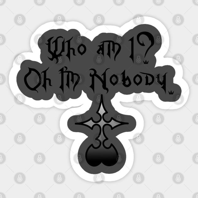 I'm Nobody Sticker by LunaHarker